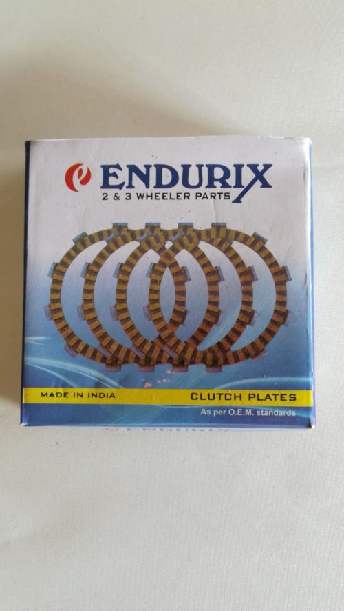 Set de discos embrague Honda CB150F Invicta/ CG200 Endurix COD:0170 - Imagen 2