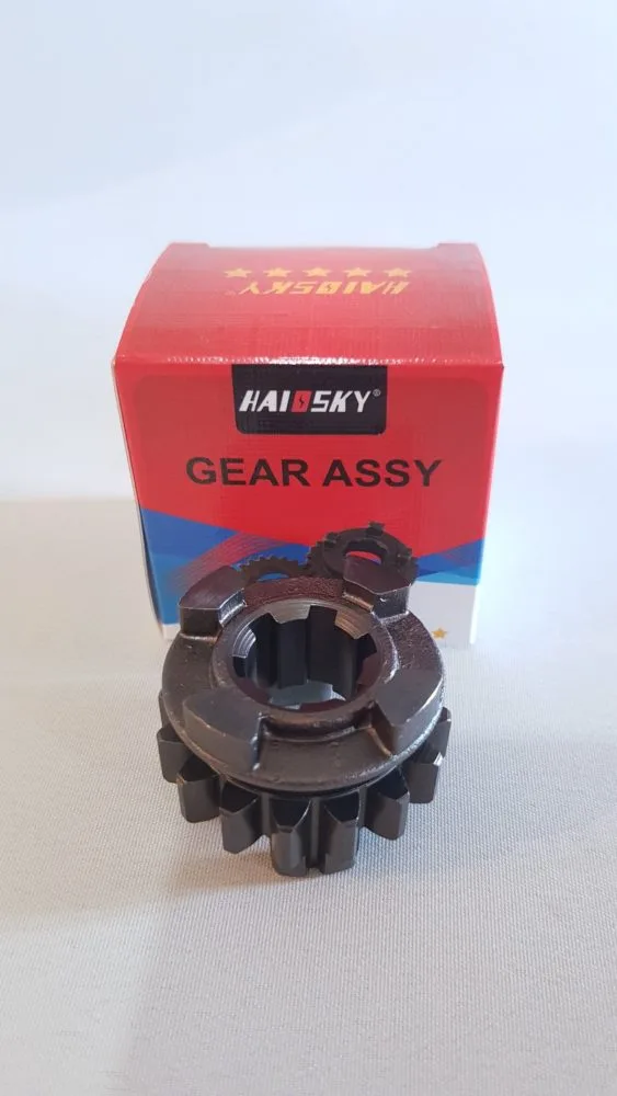 Piñón 2da marcha Euromot GXT200. Haissky COD:0312. Alta Calidad