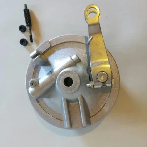 Freno tipo tambor delantero c/Balatas Honda CG /universal. Haissky. COD: 0087
