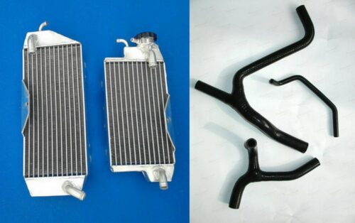 Radiador y manguera de silicona para Kawasaki KXF450, 2009, 2015-2013 - Imagen 8