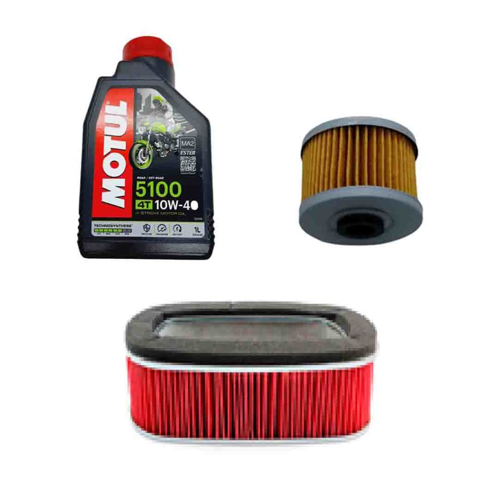 Kit Mantención 4L Castrol 10w40 + Filtro K&N - Riders Tienda Online