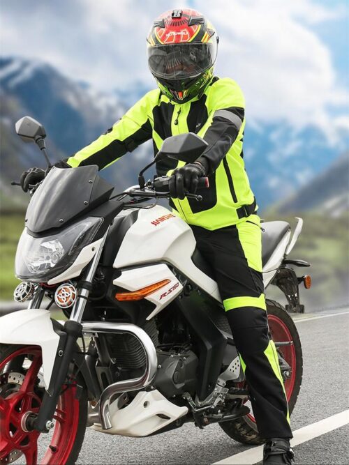 Chaqueta de motociclista reflectante de alta calidad para hombre y mujer - Imagen 18