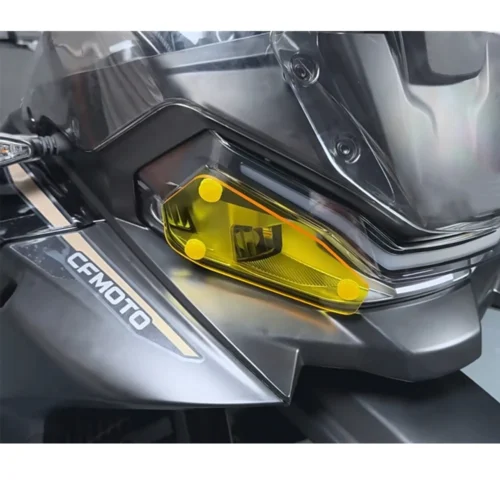 PAR DE LENTES DE PROTECCIÓN DE FAROS TRANSPARENTES CFMOTO 800MTX 800mtx 800MT X 2024-2025 - Imagen 4