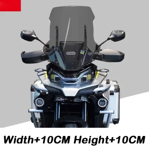 Parabrisas deportivo delantero con aumento de altura. CFMOTO 800MT MT800 - Imagen 8
