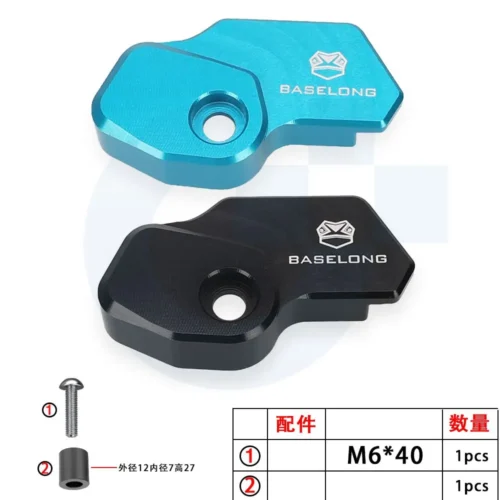 Motorcycle Accessories FOR CFMOTO 450MT Ibex450 IBEX 450 MT 2024 2025 2026 Aluminium Front ABS Sensor Guard Protection Cover - Imagen 6