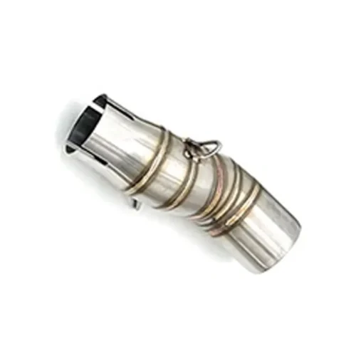 450-MT Slip On Tube Motorcycle Exhaust Escape Systems Modify 51mm Interface Mid Link Pipes Fit For CFMOTO 450MT 450 MT 2023 2024 - Imagen 6