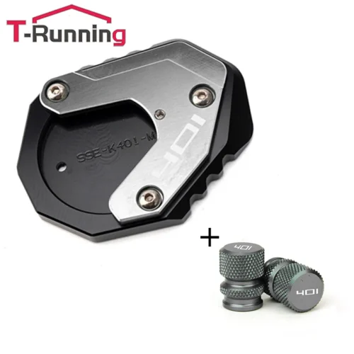 Extensión de pie lateral para motocicleta, tapas de válvula de neumático, placa de soporte, para Husqvarna Svartpilen 401, 250, VITPILEN 401, 2018-2022 - Imagen 22