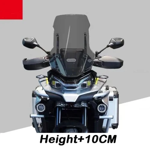 Parabrisas deportivo delantero con aumento de altura. CFMOTO 800MT MT800 - Imagen 12