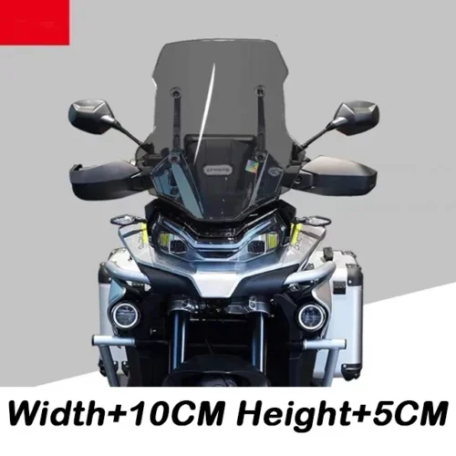 Parabrisas deportivo delantero con aumento de altura. CFMOTO 800MT MT800 - Imagen 10