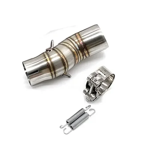 450-MT Slip On Tube Motorcycle Exhaust Escape Systems Modify 51mm Interface Mid Link Pipes Fit For CFMOTO 450MT 450 MT 2023 2024 - Imagen 2