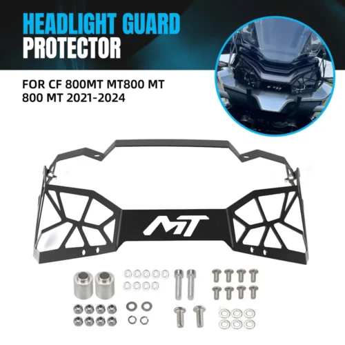 For CFMOTO CF 800MT MT800 MT 800 MT 2021 2022 2023 2024 Motorcycle Accessories Headlight Guard Protector Light Cover Protective
