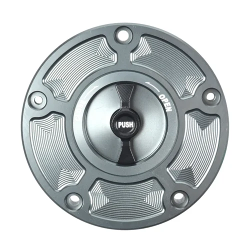 Tapa de tanque de combustible de aluminio sin llave CFMOTO 800MT, 650NK, 400GT, 400NK, 450NK, 250NK, 450SR, 250SR - Imagen 8