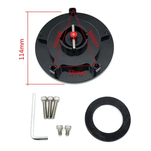 Tapa de tanque de combustible de aluminio sin llave CFMOTO 800MT, 650NK, 400GT, 400NK, 450NK, 250NK, 450SR, 250SR - Imagen 22