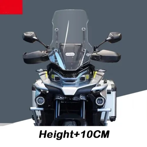 Parabrisas deportivo delantero con aumento de altura. CFMOTO 800MT MT800 - Imagen 11