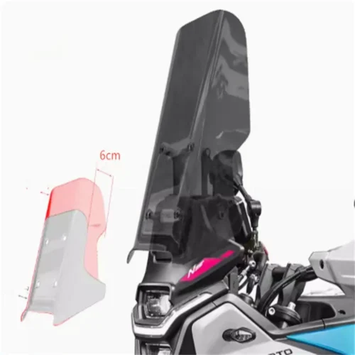 Parabrisas delantero modificado CFMOTO 450MT 450 MT ALTA CALIDAD, ALTA COMODIDAD - Imagen 5