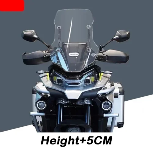 Parabrisas deportivo delantero con aumento de altura. CFMOTO 800MT MT800 - Imagen 14