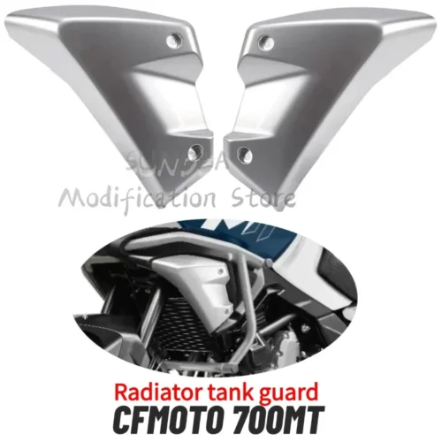 For CFMOTO 700MT 700 MT Radiator Water Tank Guard Plate Decorative Cover Shell Guard Original Parts