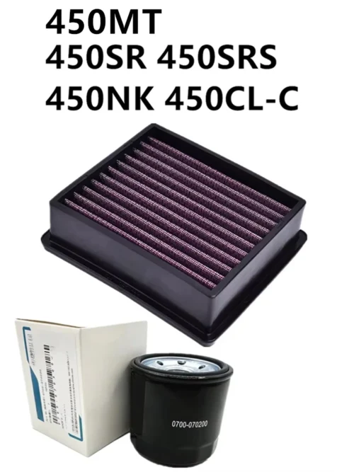 Motorcycle Air Filter For CFMOTO 250NK 250SR 300NK 300SR 450SR 450CL-C 450NK 450SRS 450MT 800NK 800MT Modified Intake Cleaner - Imagen 8