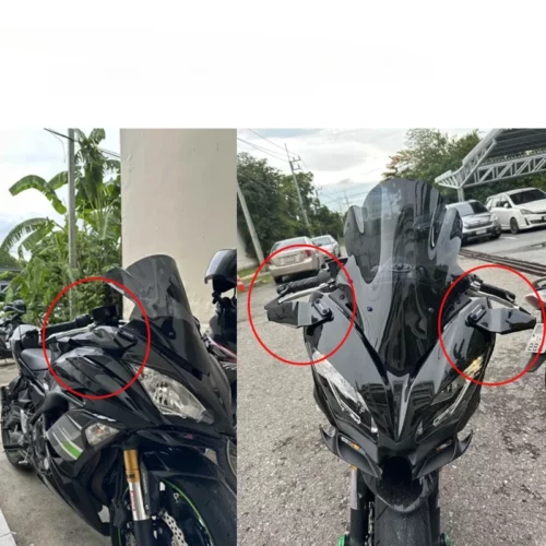 kit de alerón aerodinámico Yamaha YZF R1 R6 2000-2020 R15 R25 R125 - Imagen 3