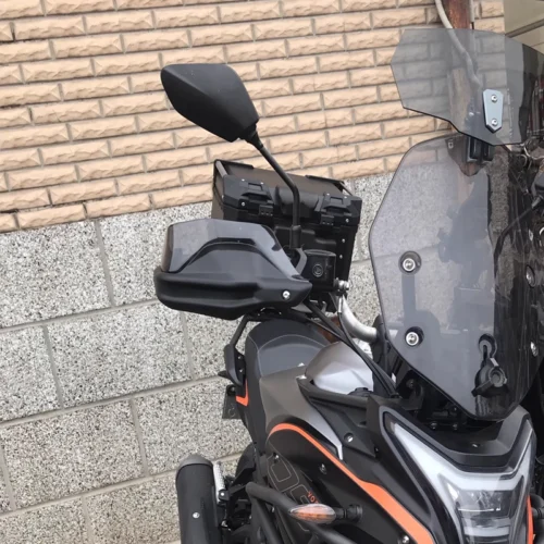 Protector de manos de carbono, protección contra el viento CFMOTO 450MT MT450 CF 450 MT 2024-2025 - Imagen 2