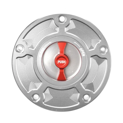 Tapa de tanque de combustible de aluminio sin llave CFMOTO 800MT, 650NK, 400GT, 400NK, 450NK, 250NK, 450SR, 250SR - Imagen 7