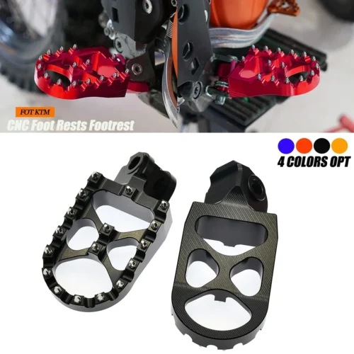 Reposapies, pedales para Husqvarna TE 300 FE 250 350 450 501 TC 65 85 14-16 701 Enduro/Supermoto 2016-2023