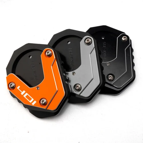Extensión de pie lateral para motocicleta, tapas de válvula de neumático, placa de soporte, para Husqvarna Svartpilen 401, 250, VITPILEN 401, 2018-2022 - Imagen 4