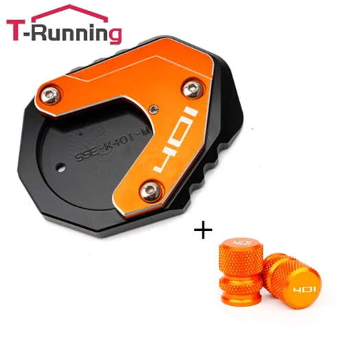 Extensión de pie lateral para motocicleta, tapas de válvula de neumático, placa de soporte, para Husqvarna Svartpilen 401, 250, VITPILEN 401, 2018-2022 - Imagen 21