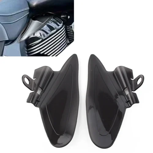 2Pcs Motorbike Saddle Shields Heat Deflectors For Indian Chief Chieftain Roadmaster 2014 2015 2016 2017 2018 2019 2020 2021 2022 - Imagen 10