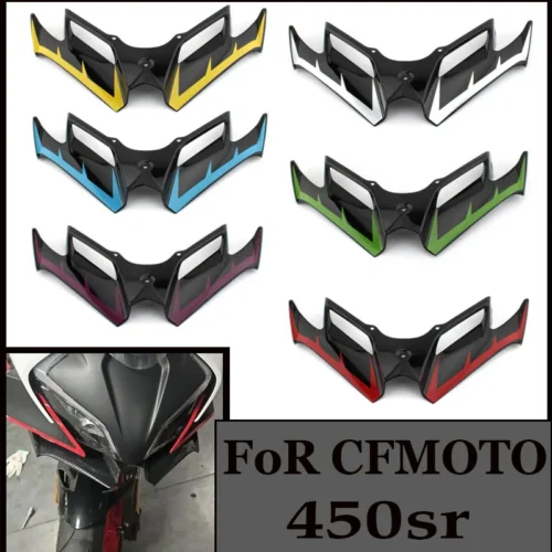 For CFMOTO 450SR 450 SR Wind Wing Air Deflector Motorcycle Accessories Winglet Aerodynamic Wing Kit Spoiler
