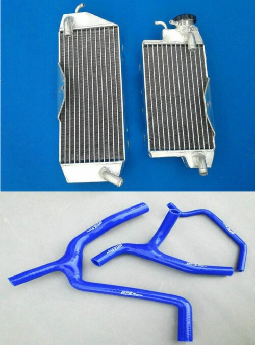 Radiador y manguera de silicona para Kawasaki KXF450, 2009, 2015-2013