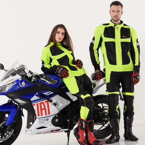 Chaqueta de motociclista reflectante de alta calidad para hombre y mujer - Imagen 16