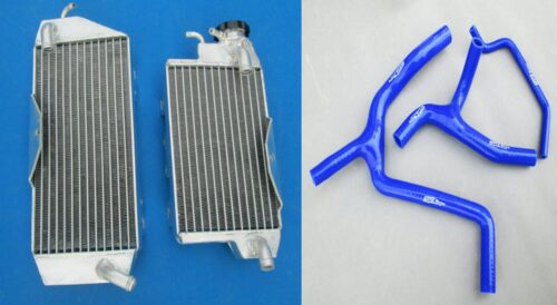 Radiador y manguera de silicona para Kawasaki KXF450, 2009, 2015-2013 - Imagen 2