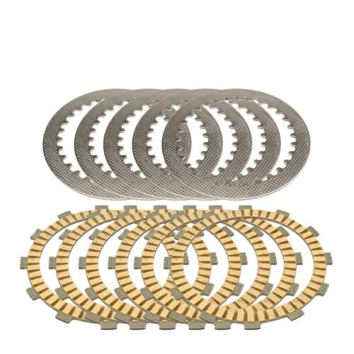 Set disco de fricción para Yamaha Virago XV400 89-94 XV535 87-88 93-00 XV535S 94-97 Drag Star DS4 XVS400 98-17 - Imagen 5