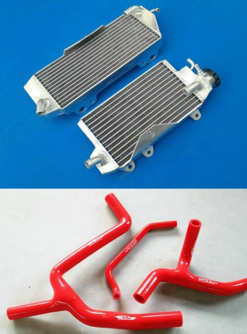 Radiador y manguera de silicona para Kawasaki KXF450, 2009, 2015-2013 - Imagen 7